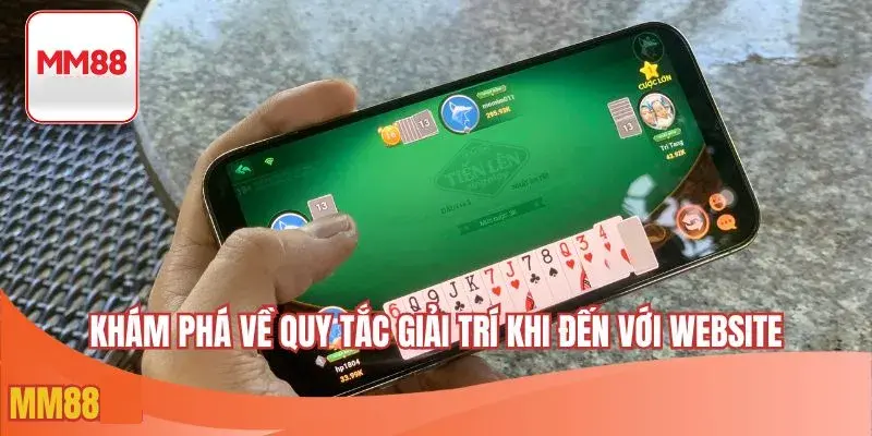Khám phá về quy tắc giải trí khi đến với website