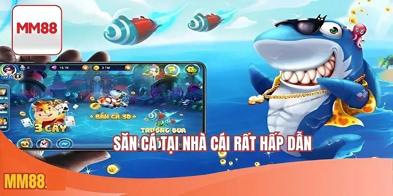Săn cá tại nhà cái mm88 rất hấp dẫn